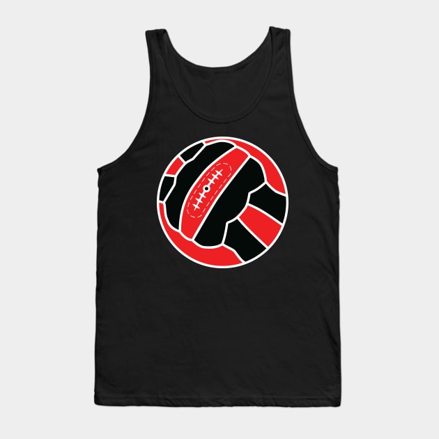 AC Milan Vintage Football Tank Top by TRNCreative